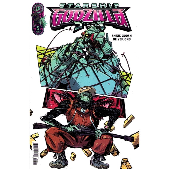 Starship Godzilla #5A VF ; IDW Comic Book