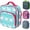 Llama, variant on Bentology Insulated Lunch Box w Snack Pocket and Water Bottle Holder - Boys Girls and Kids Lunch Box Tote Keeps Food Hotter or Colder Longer Turquoise