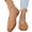 Brown, variant on Women's Ballet Flats Comfortable Shoes Pointed Toe Slip On Work Loafers Business Casual Dress Shoes Nude Flat Beige 8 Wide