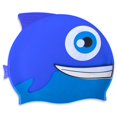thumbnail image 1 of Brybelly SSWI-201 Bonnet de Bain Poisson pour Enfants, Bleu, 1 of 6