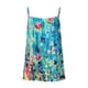 thumbnail image 4 of Honeeladyy Ventas Online Mujeres Estampado Floral Camisa Sin Mangas Casual Cuello Redondo Fruncido Tank Tops Verano Suelto Chaleco Blusa, 4 of 8