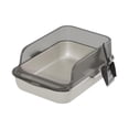 thumbnail image 2 of Caja de arena abierta para gatos, caja de arena para mascotas, inodoro antisalpicaduras, orinal portátil, suministros para mascotas para gatos de, 2 of 8