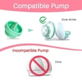 thumbnail image 2 of Válvulas Duckbill Tbuymax compatibles con Elvie Stride Pump, 6 unidades, 2 of 6