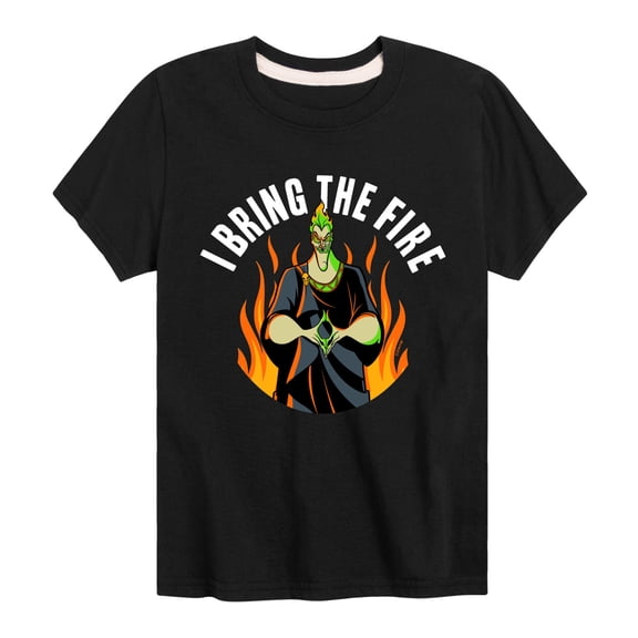Disney Villains - Hades I Bring The Fire - Toddler And Youth Short Sleeve Graphic T-Shirt