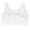 White, variant on Women Yoga Running High Shockproof Strength No Rims Venting Hole Sport Bra