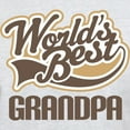 thumbnail image 3 of CafePress - Worlds Best Grandpa Light T Shirt - Men's Classic Graphic T-Shirt, 3 of 4