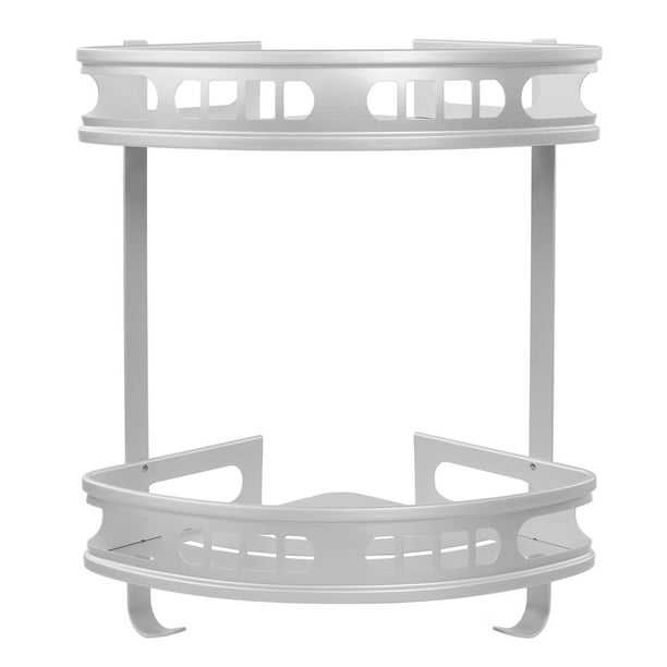 Triangular Shower Shelf,2Pcs Shower Corner Organizer Shower Corner