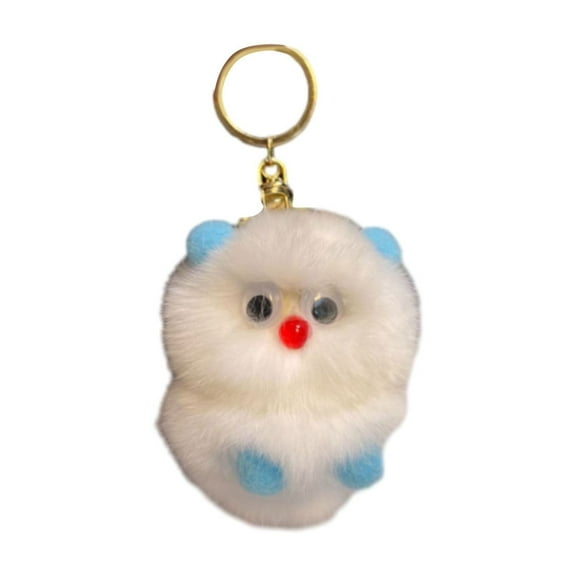 Lilixerw Cute Owl Plush Keychain Stuffed Animals Keyring Charm Handbag Pendant
