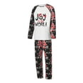 thumbnail image 4 of Meihuid Matching Christmas Pajamas for Family, Vacation Cute Print One-Piece Pajamas, Xmas Hooded Sleepwear Nightwear, 4 of 9