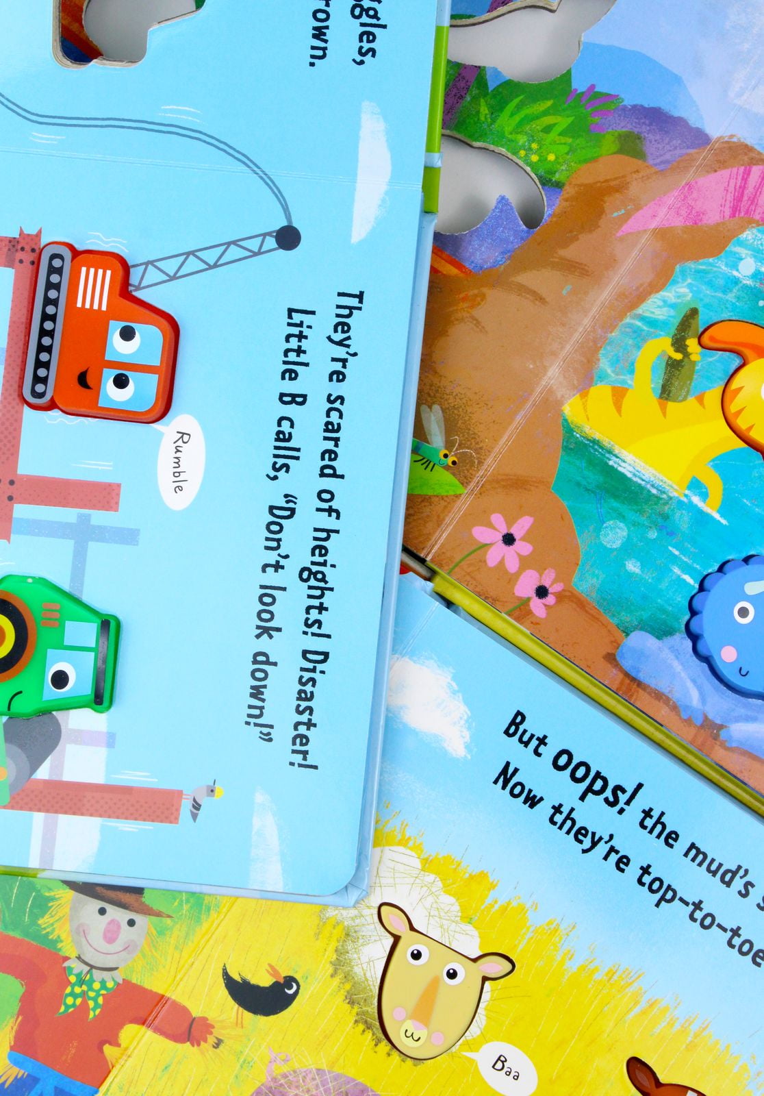 My First Touch and Feel Sound 3 Books Set by Little Tiger - Ages 3-6 - Board book
