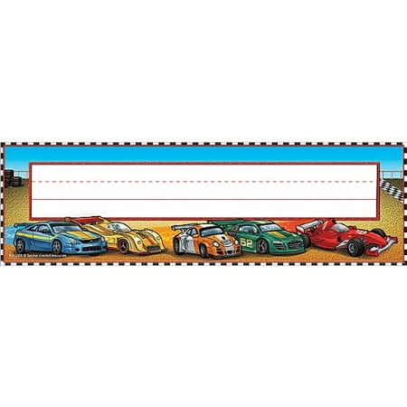 Teacher Created Resources Race Cars Name Plates (5308)