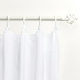thumbnail image 2 of Exclusive Home Bari Light Filtering Spiral Loop Tab Top Curtain Panels, 54"x96", White, Set of 2, 2 of 7