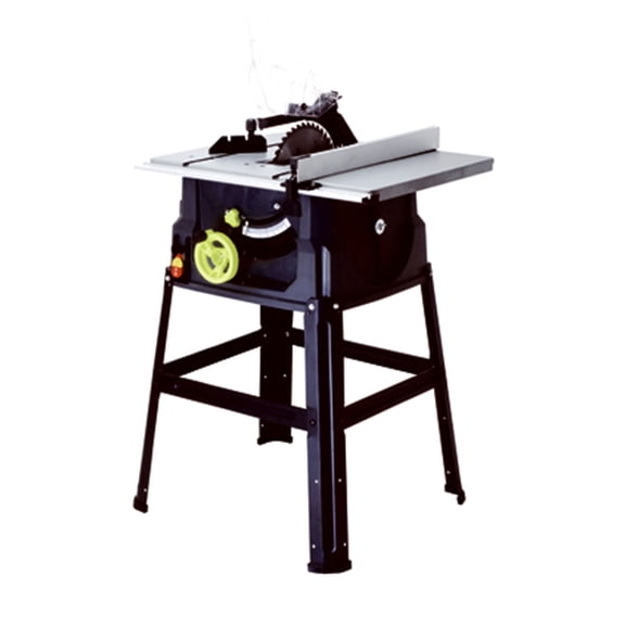 Intradin 32 Inch Table Saw & Stand with High Speed 10 Inch Long Steel Blade