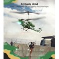 thumbnail image 3 of Helicóptero de control remoto SYMA S55H de diseño militar, 3 of 7