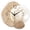 Beige, variant on Modern Moon Wall Clock Battery Operated 12 Inch Unique Decorative Wall Clocks Silent Non-Ticking Wooden Wall Clock for Bathroom Bedroom Living Room
