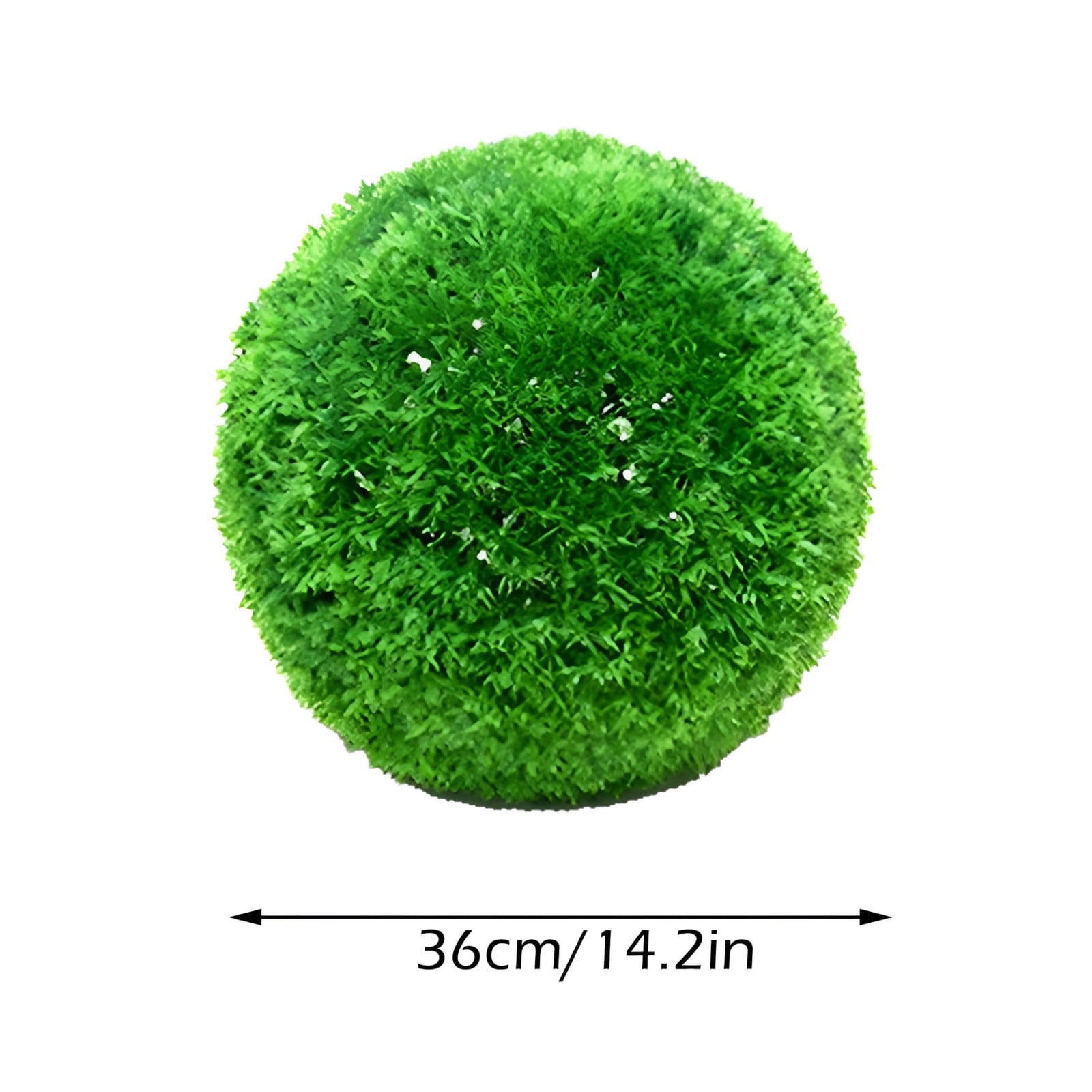 Clearance! Binkne Simulation Plant Grass Ball Pine Needles (Outer Diameter 36Cm); Artificial Flowers; Simulation Artificial Plant Topiary Faux Decorative for Garden Backyard Balcony and Home Décor