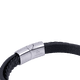 thumbnail image 3 of Pulsera para Hombre LUCKMAN Modelo Blake Piel Vegana y Acero Inoxidable Negro, 3 of 7