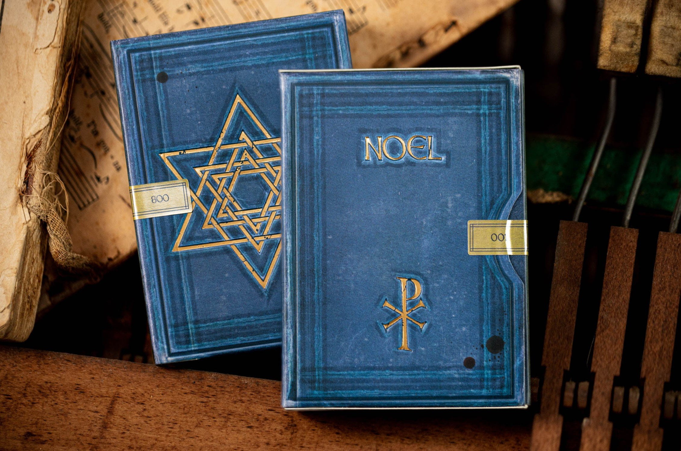 Kings Wild Project NOEL Luxury Playing Cards - Limited Edition, Festive Christmas Nativity Themed Collectible Deck, Poker Size Custom Index
