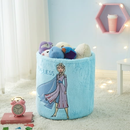 Disney Frozen 2 Plush Fur Toy Storage Bin