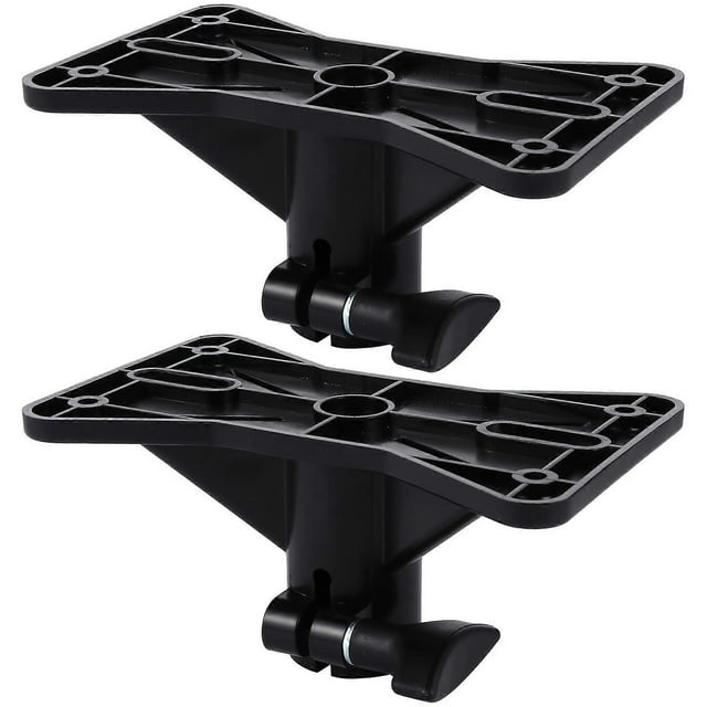 Exterior Speaker Mounting Bracket Insert Mount Cabinet Stand for Stage (Black)