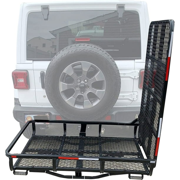HECASA HitchMounted Cargo Carrier with Mobility Ramp for Disability