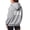Grey, variant on Hoodies for Women Casual Fall Cute Sweatshirts Hoodies Hooded Oversized Teen Girl Y2k Clothes Jackets