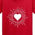 thumbnail image 4 of Inktastic Heart Valentine Day Girls Youth T-Shirt, 4 of 5