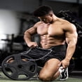 thumbnail image 5 of Breathable Weightlifting Belt, Quick Locking Dip Belt with Adjustable Chain, Stabilizes Upper Body & Improves Posture for Enhanced Training Performance & Long-Term Use (40 Inches), 5 of 5