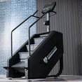 thumbnail image 5 of Signature Fitness Adjustable Resistance Continuous Climber Exercise Stair Stepper, Alloy Steel Black, 418 lb, 5 of 11