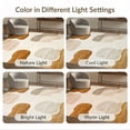 thumbnail image 7 of ODIKA 4'x6' Ultra-Soft Area Rug, Pick Inspired Cow Spotted Mottled Patches Border Patchwork Abstract None Washable, Bare feet friendly, Silk-Touch for Bedroom Home office, 7 of 7