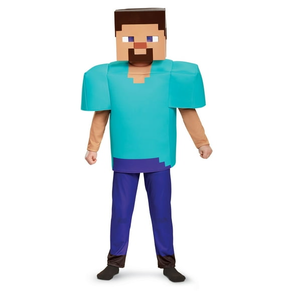 Boys Minecraft Steve Deluxe Costume