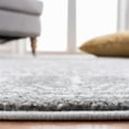 thumbnail image 5 of SAFAVIEH Tulum Flint Distressed Southwestern Area Rug, 6' x 9', Dark Grey/Ivory, 5 of 9
