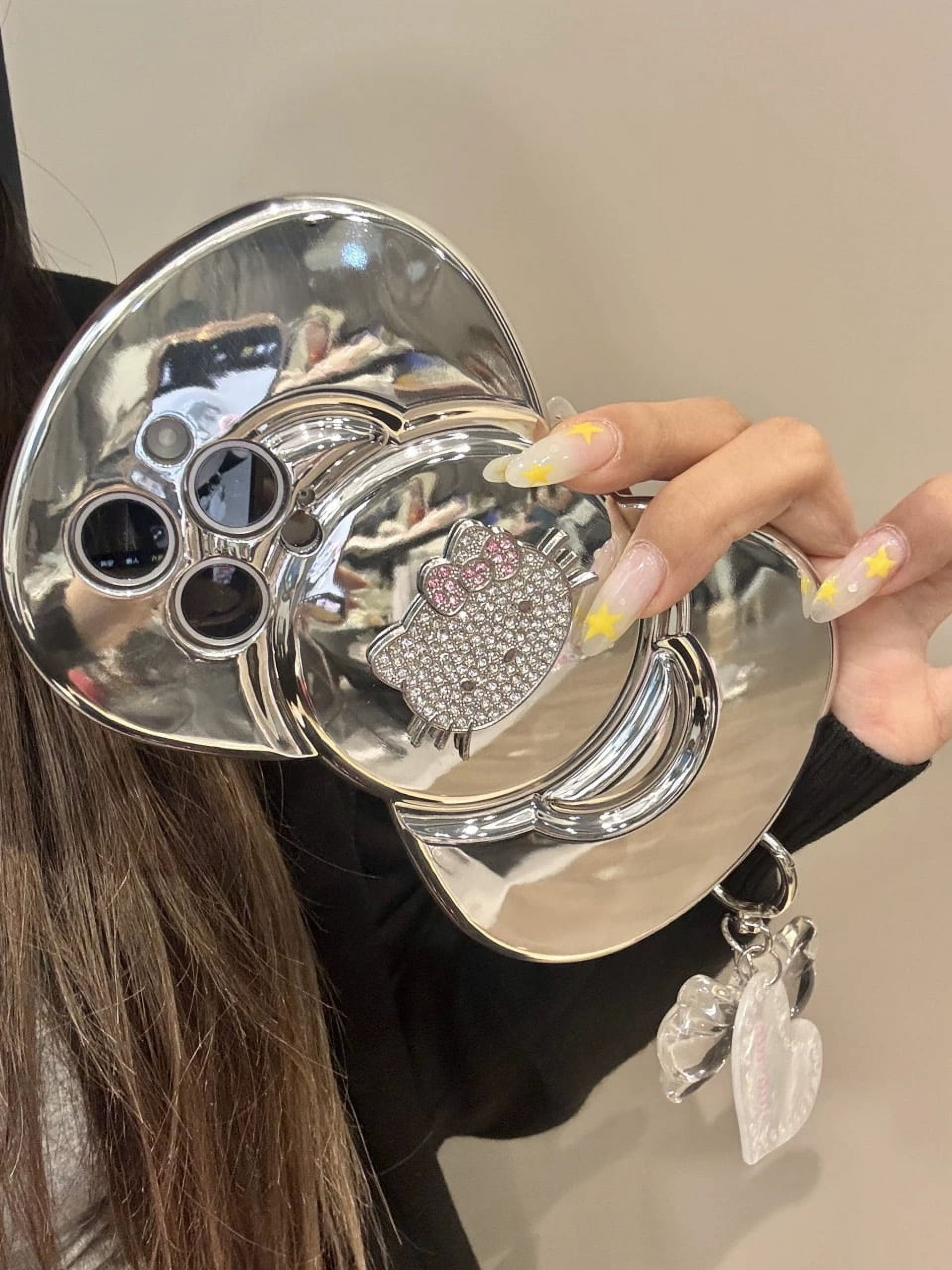 Speck iPhone 16 Pro Gemshell Lux Clear/ Platinum Glitter