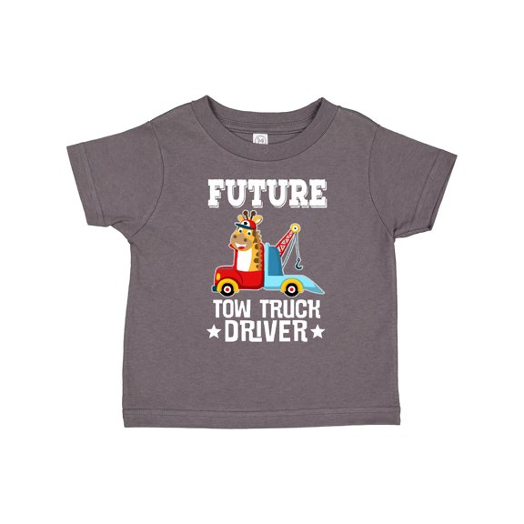 Inktastic Tow Truck Driver Future Boys Toddler T-Shirt
