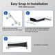 thumbnail image 4 of PS5 Base Stand Host Console Horizontal Non-slip Holder Game Carrying Storage Display Dock Bracket For Playstation 5 Soporte PS5, 4 of 5