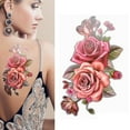 thumbnail image 2 of Decoración Del Cuerpo Boda Temporal Falso Impermeable Tatuaje Pegatina Cuerpo Pintura Cubierta Eigraketly  CE003372-00, 2 of 6