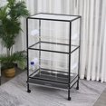 thumbnail image 2 of PawHut Cage de Vol Roulante 54” Extra Large Oiseau, 2 of 4