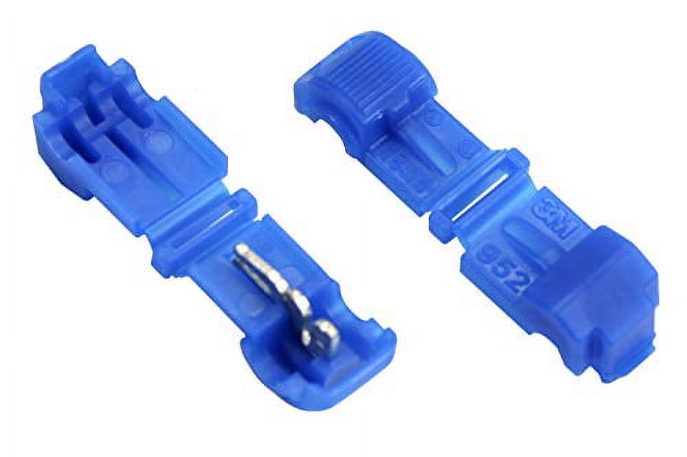 3M Scotchlok Female QuickSlide Disconnect, T-Tap Nylon Insulated Self-Stripping 952X-Bottle, 18-14 AWG