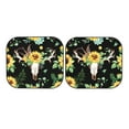 thumbnail image 7 of Haiem Sunflower Skull Boho Watercolor Background Car Windshield Sun Shade (2 Pieces) Foldable Windshield Sun Shade Car Accessories for Truck SUV Pickup-Medium, 7 of 7