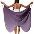 thumbnail image 2 of YHAJDS Womens High Waist Skirt Print A Line Midi Skirt With Side Pockets And Belt, 2 of 5