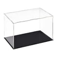 thumbnail image 1 of Unique Bargains Boîte d'Exposition Acrylique Transparente Protection Anti-Poussière Cube de Présentation pour Objets de Collection 30x15x20cm, 1 of 7