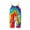 E, variant on FRSASU Kids Jumpsuit ,Toddler Baby Girls Strap Rainbow Tie Dyed Romper Harem Jumpsuit Outfits