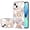 Crown, variant on SaniMore for Apple iPhone 14 Case 6.1-inch, Shockproof TPU Fashion Marble Pattern Cover for iPhone 14 Women Men with Ring Kickstand Holder Clear Bumper Protection Cover, Crown