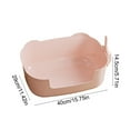 thumbnail image 3 of Large Cats Litter Box,Banding Out Proof Spillage Proof,Fully Open One Pieces Litter Tray,Plastic Material,Sturdy,Spacious Size,Full Open Structure,Suitable for Various Litter Types,Easy to Clean, 3 of 6