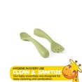 thumbnail image 5 of Muqee Peeko Infant Feeding Sets with Suction Bottom in Green color with Tray and Utensils - (3 Piece Set), 5 of 10