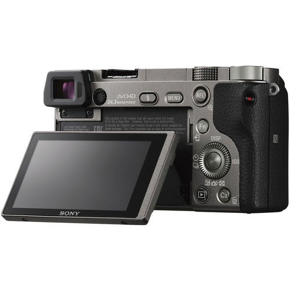 Sony Alpha A6000 Wi-Fi Digital Camera Body (Graphite)