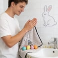 thumbnail image 7 of Yhmxh Easter Hand Towels Easter Bunny Decorative Towels for Bathroom 14" x 29" Cotton Bunny Carrot Bathroom Towel Decorative Dish Towels Embroidered Rabbit Soft for Bathroom Beach Kitchen Gift, 7 of 7