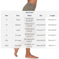 thumbnail image 4 of Tqcoqu Capris for Women with Pockets,Golf Pants 7/8 High Waisted Stretch Pull On Ankle Business Casual Travel Athletic Work,Khaki Women's S-XXXL, 4 of 10