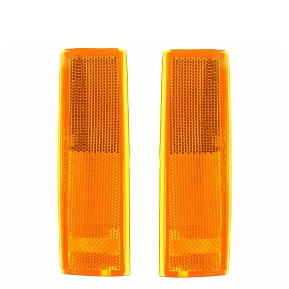 Side Corner Marker Light Left & Right Pair Set For 1982-1994 Chevy GMC Olds
