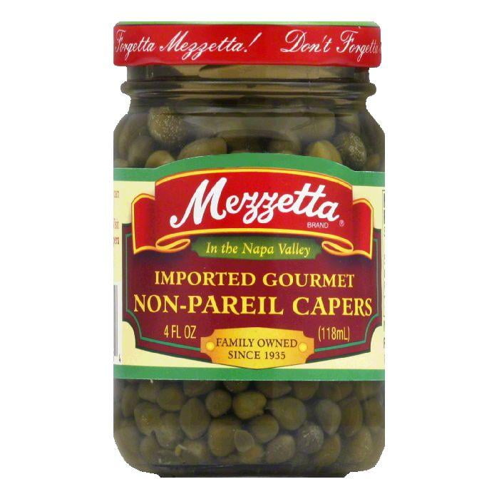 Mezzetta Non Pareil Capers, 4 OZ (Pack of 12)